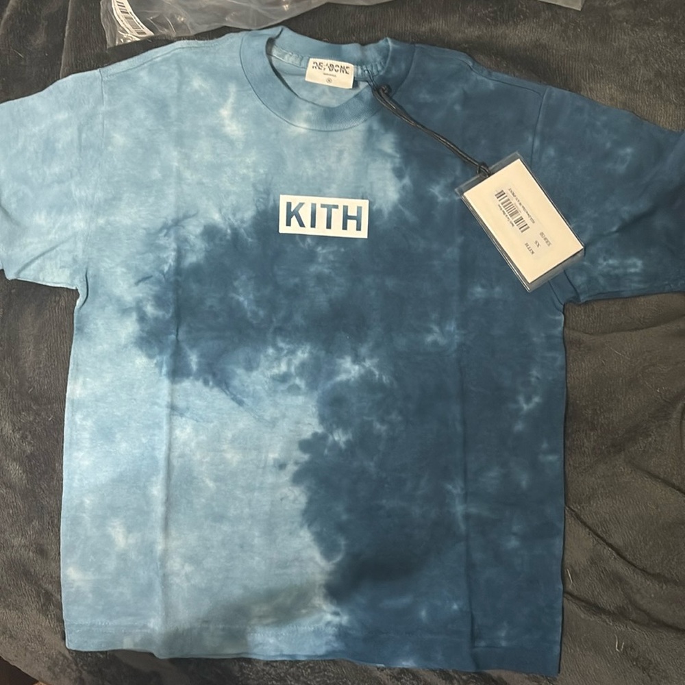 Kith Beefy Tee in Blue Wave